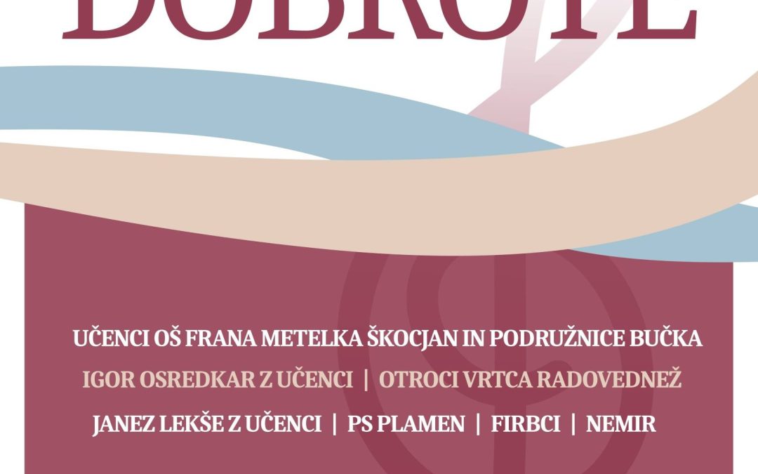 VABILO NA DOBRODELNI KONCERT PESEM DOBROTE