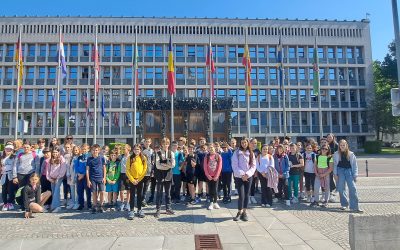 Tehniški dan v 5. razredu: Prestolnica Ljubljana in Botanični vrt